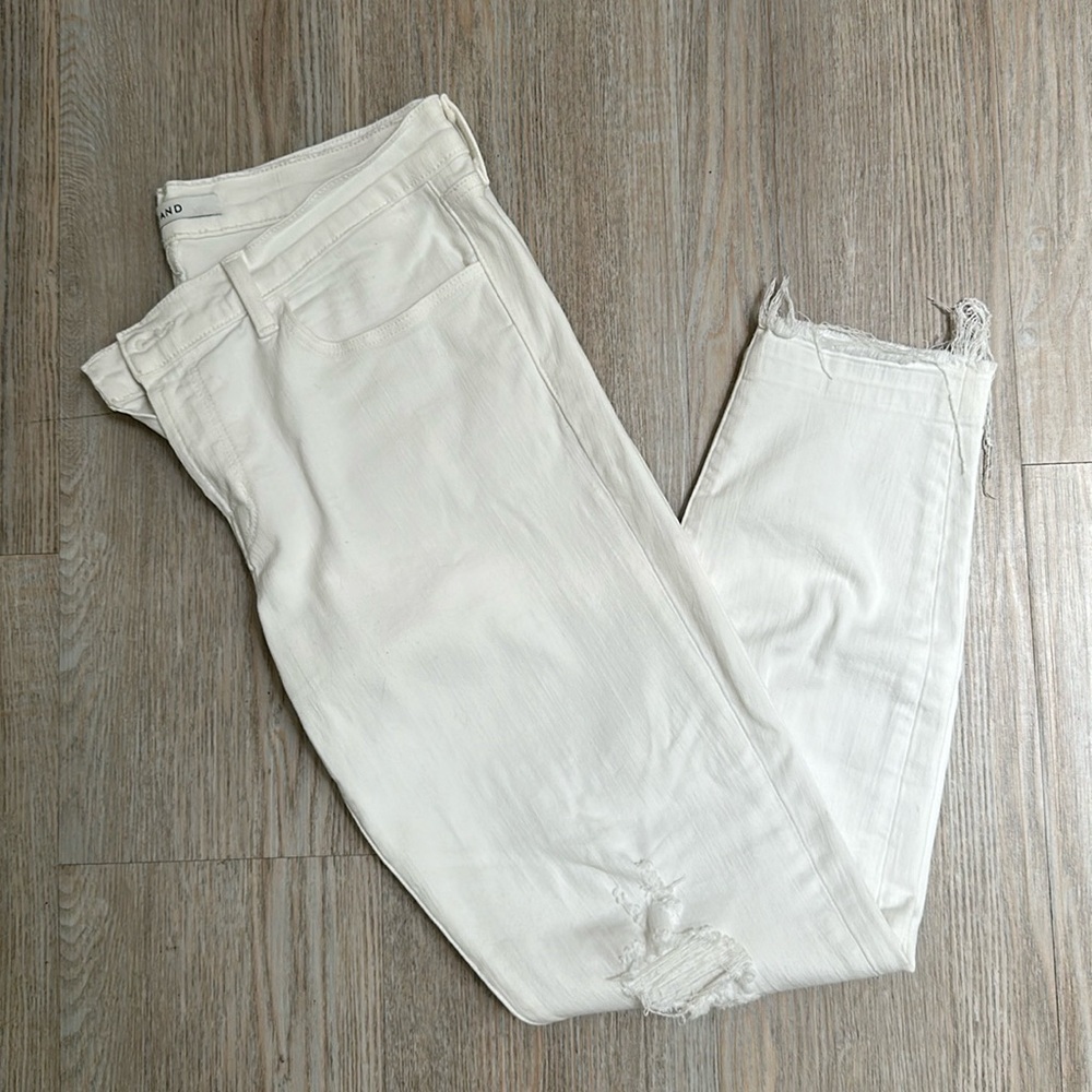 J Brand white jeans, size 30